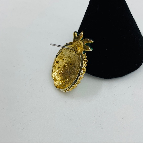 VINTAGE Pineapple Earrings - Picture 7 of 8
